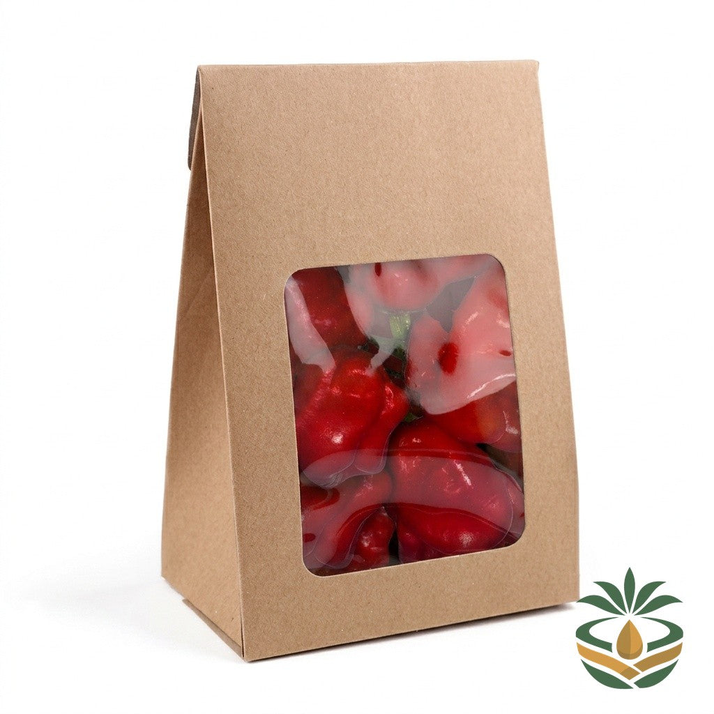 Piment frais rouge emballé - livraison France et Europe | Cocotier Market