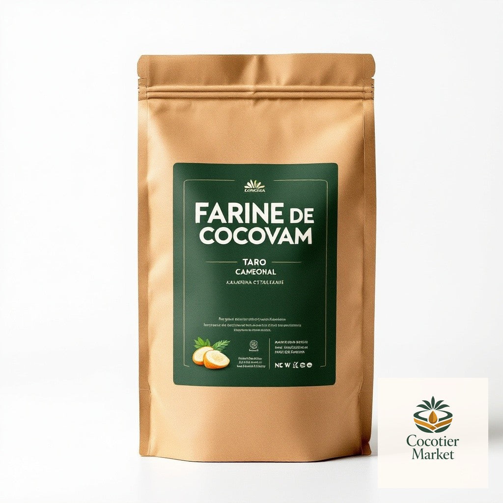 Farine de cocoyam / taro — emballage, Cocotier Market