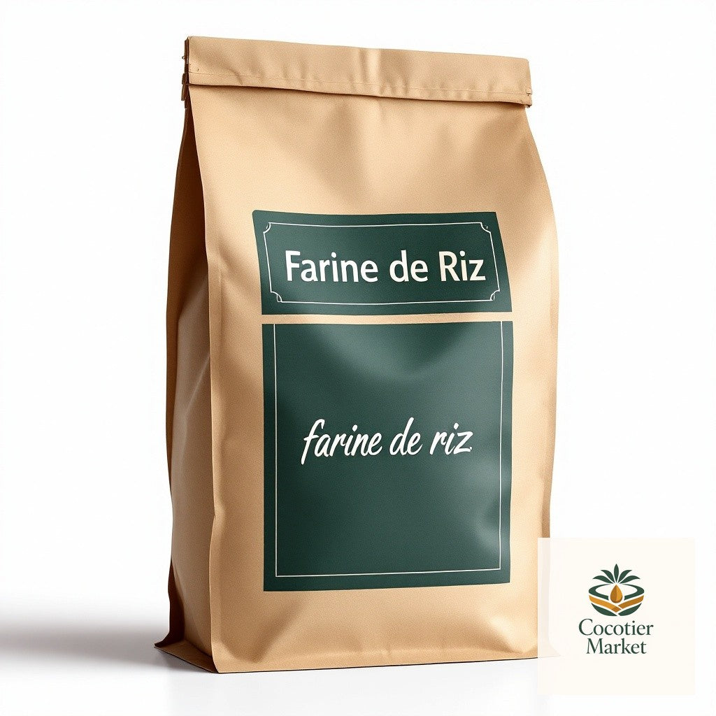 Farine de riz — emballage, Cocotier Market