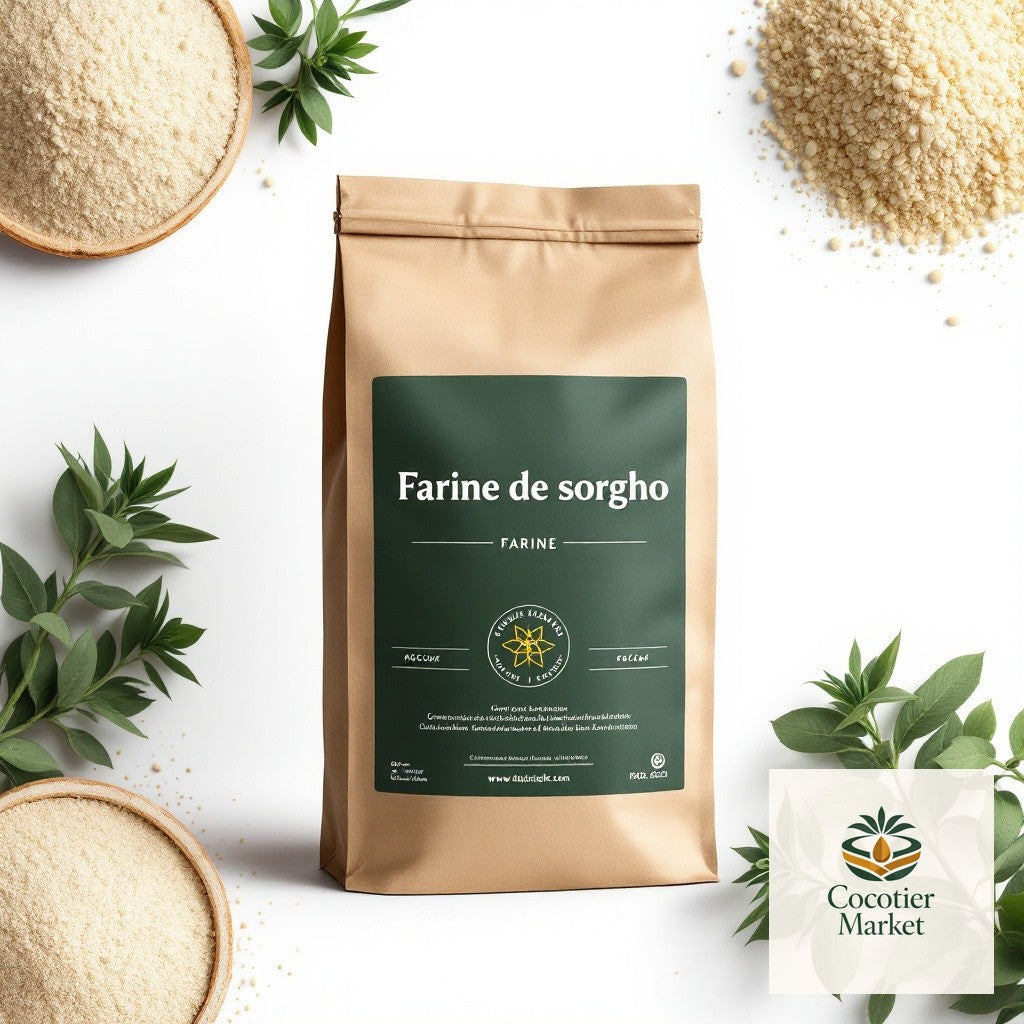 Farine de sorgho — emballage, Cocotier Market