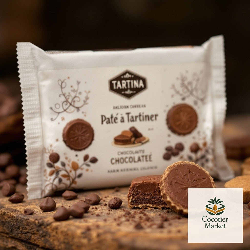 Tartina – Pâte à tartiner chocolatée — Cocotier Market, épicerie camerounaise authentique