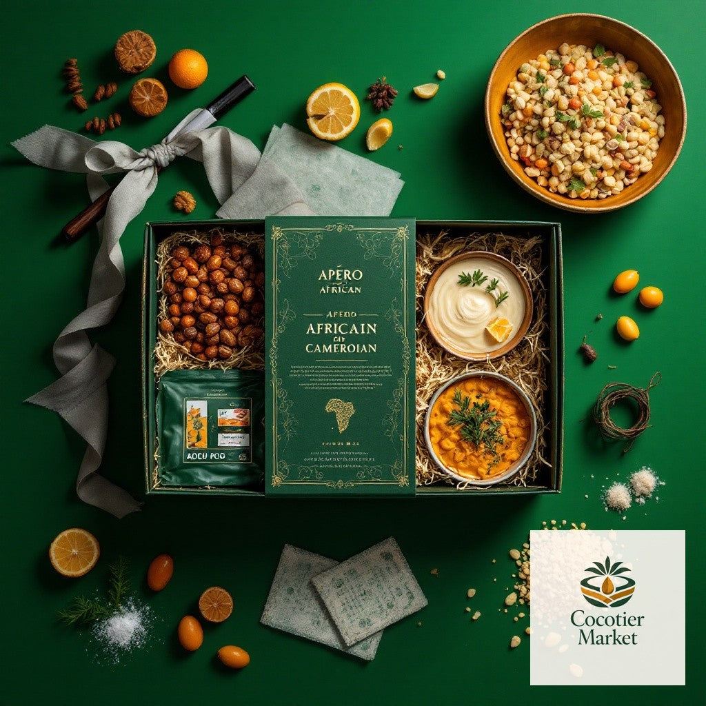 Pack Apéro Africain — emballage, Cocotier Market