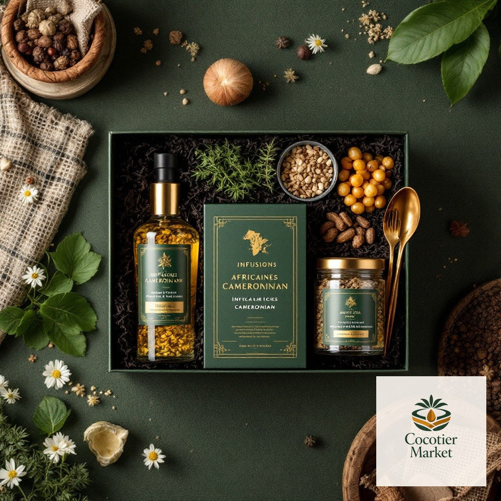 Pack Infusions Africaines — emballage, Cocotier Market
