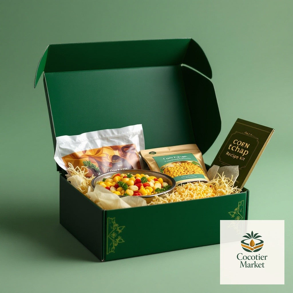 Pack Corn tchap — emballage, Cocotier Market