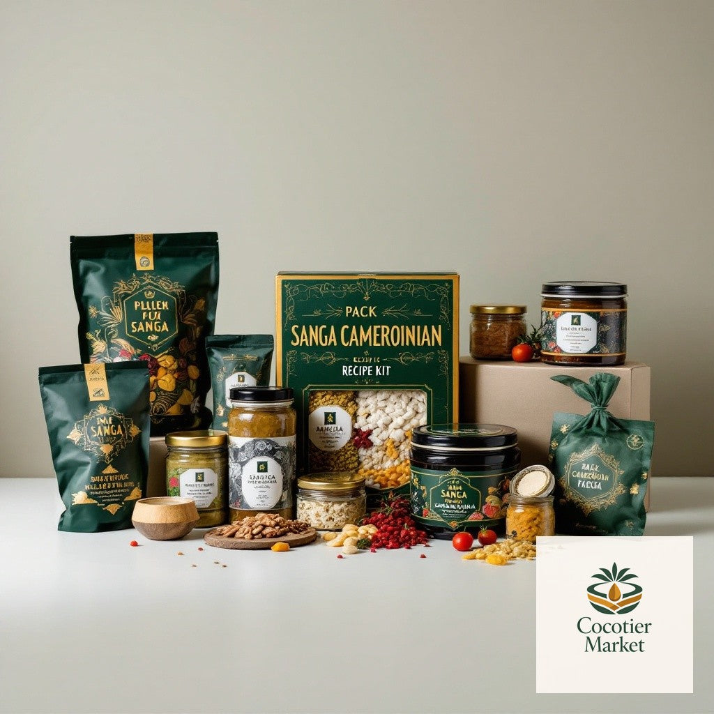 Pack Sanga — emballage, Cocotier Market
