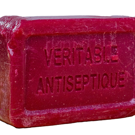 Savon rouge